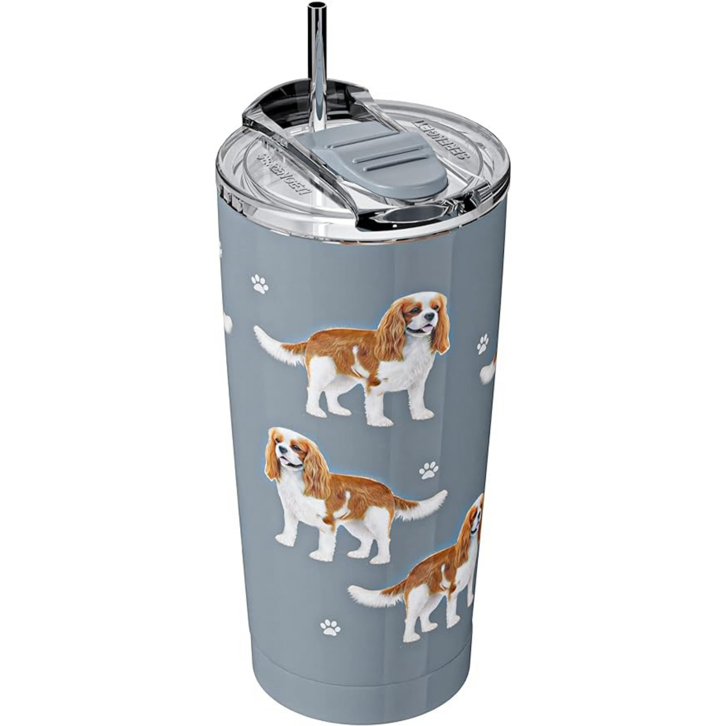 KING CHARLES CAVALIER TUMBLER 16OZ