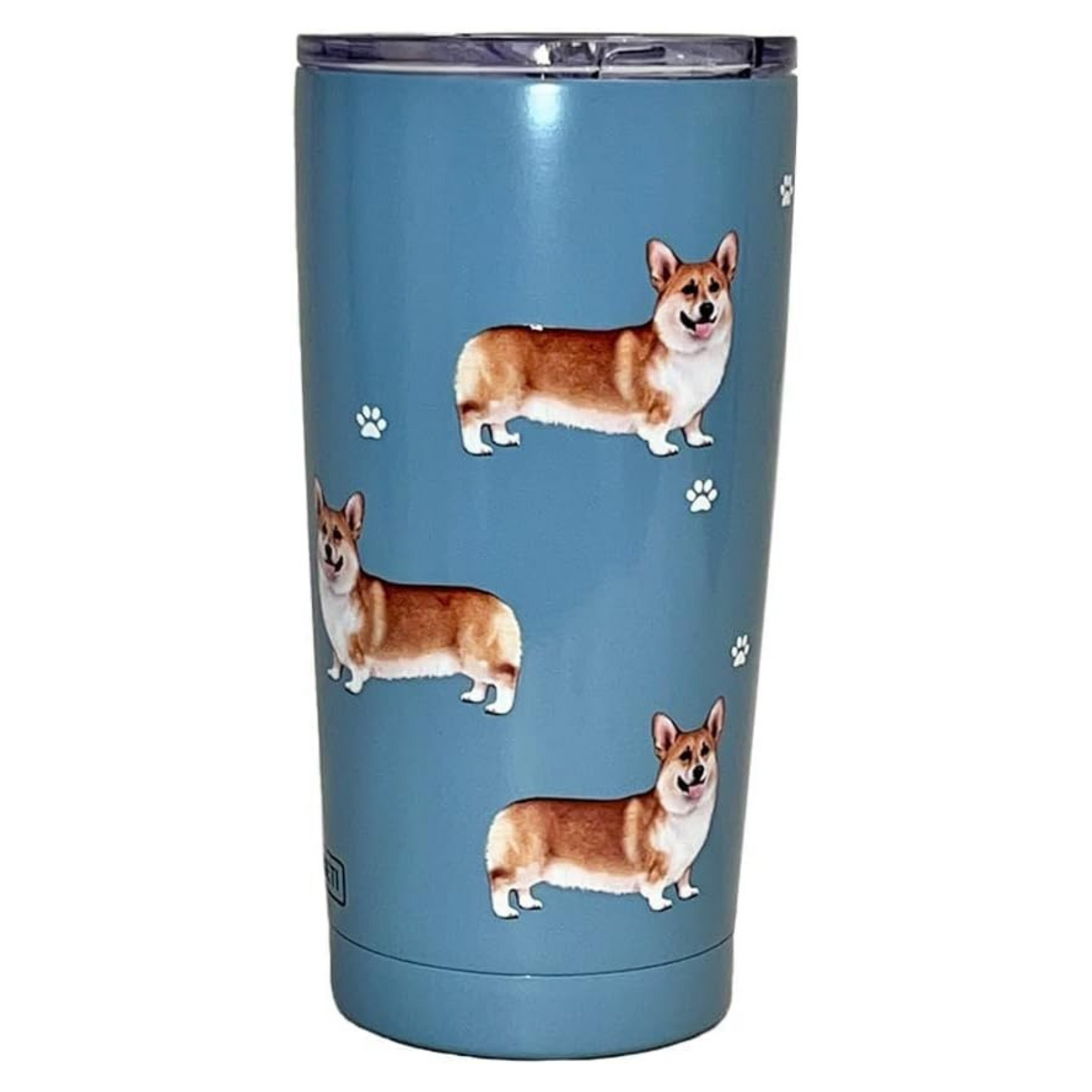 WELSH CORGI TUMBLER 16OZ