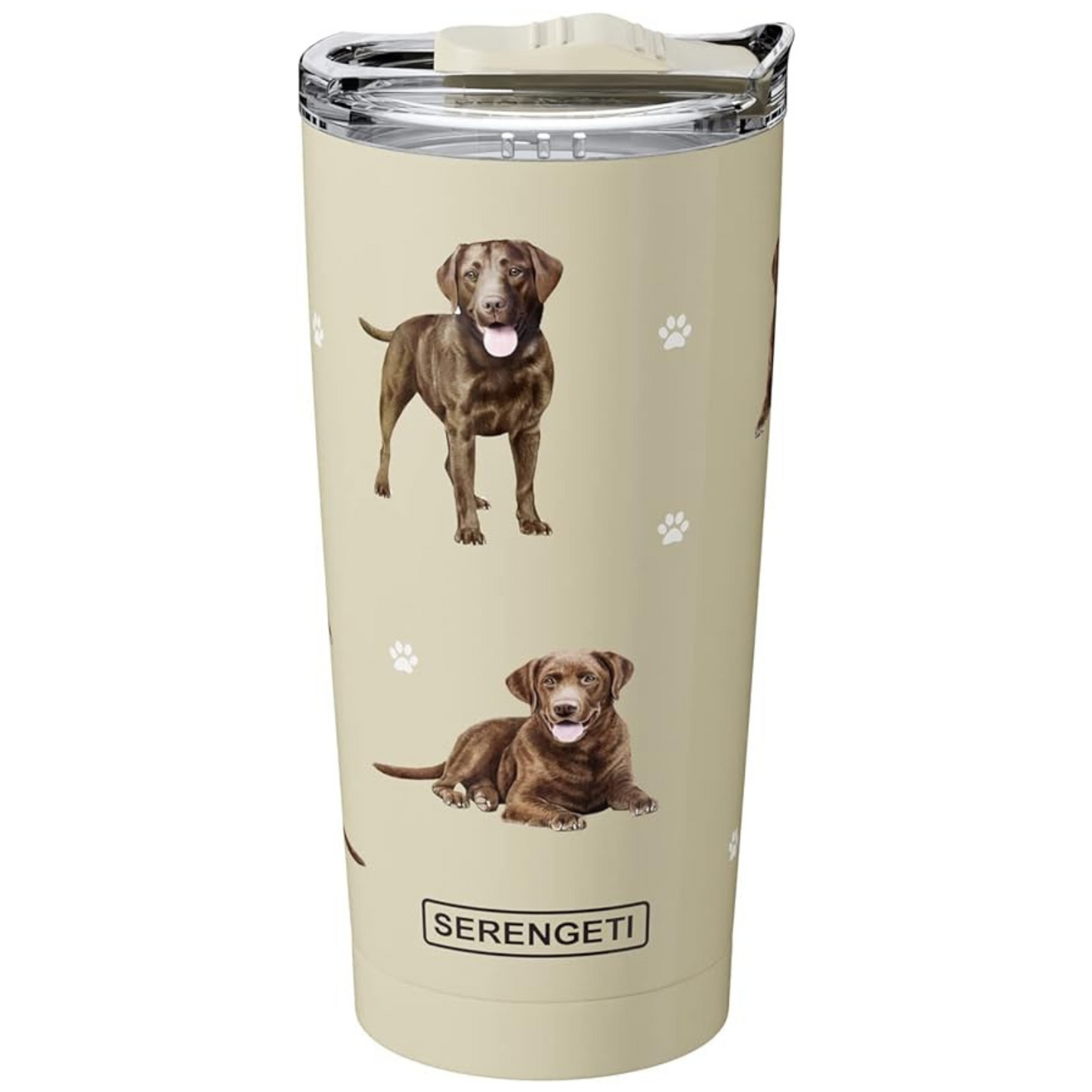 CHOCOLATE LAB TUMBLER 16OZ