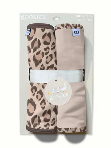 CLASSIC LEOPARD BURP CLOTH