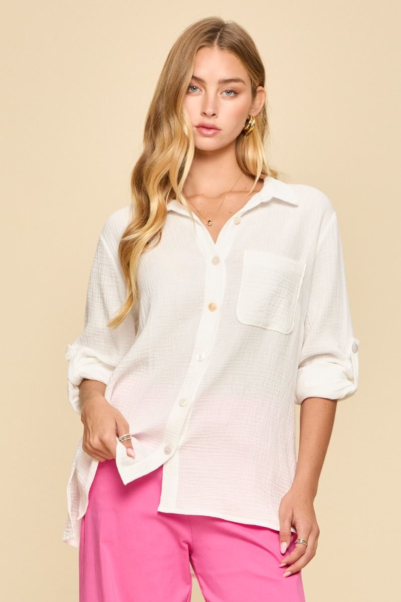 LE- CELIA TOP IVORY