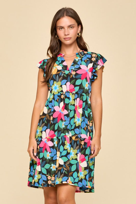 LIZ FOREVER DRESS- BLACK