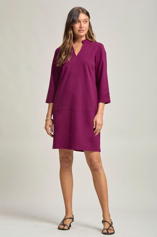MAGIC PORTFOLIO DRESS MERLOT