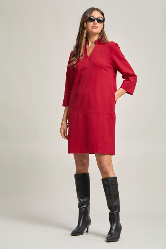 MAGIC PORTFOLIO DRESS RED