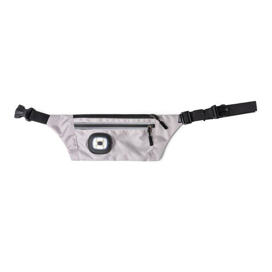 NIGHTSCOPE SLING BAG WITH REFLECTIVE ZIPPERS