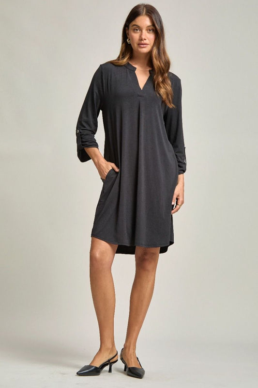 SCARLETT DRESS BLACK