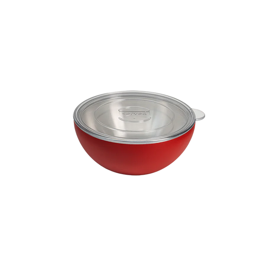 STAINLESS STEEL BOWL  20OZ STRAWBERRY