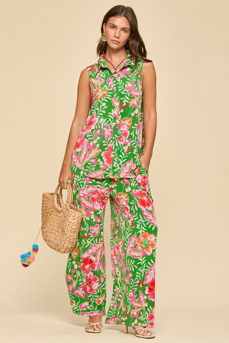 SHORELINE SET- KELLY GREEN