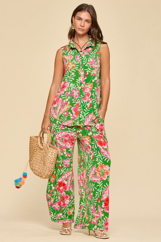 SHORELINE SET- KELLY GREEN