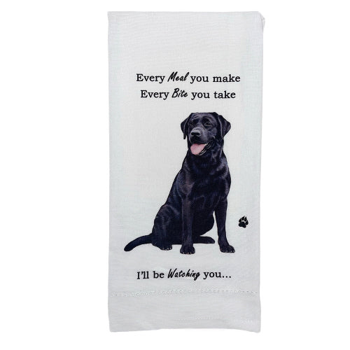 Labrador Black Towel