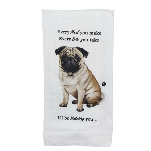 Pug Towel