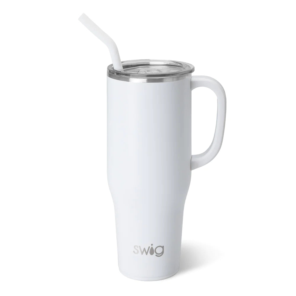 PERSONALIZED SWIG WHITE MEGA MUG 40OZ