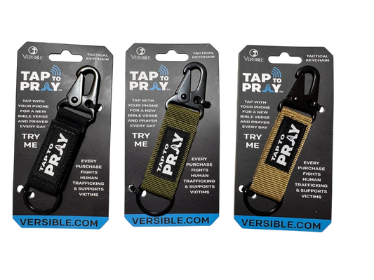 TAP TO PRAY CARABINER
