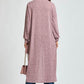 CITYSCAPE DUSTER CASHMERE ROSE