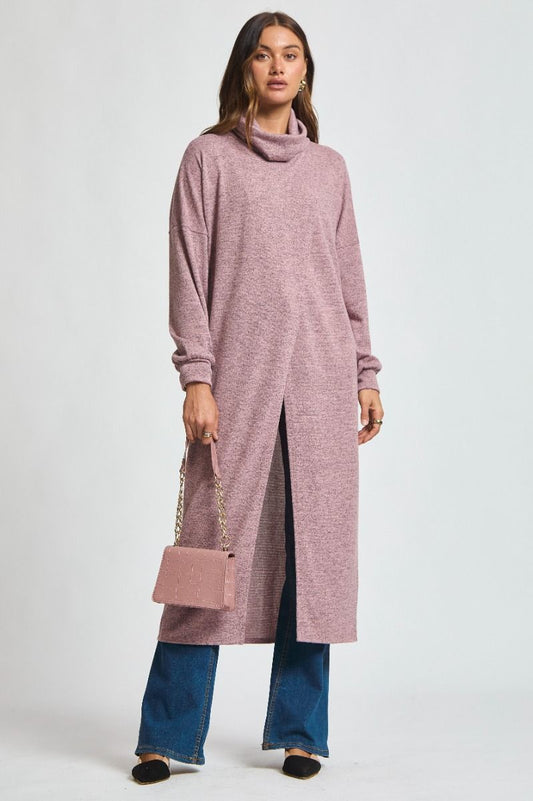 CITYSCAPE DUSTER CASHMERE ROSE