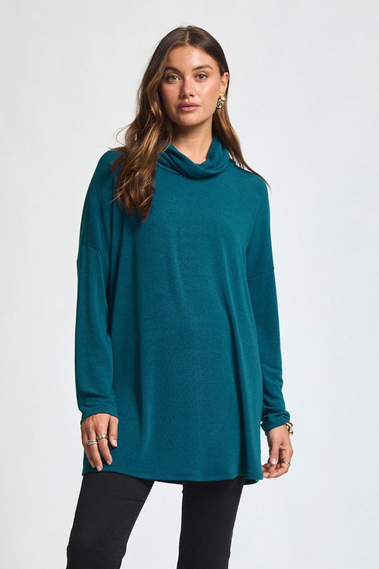 DESTINATION TUNIC DARK TEAL