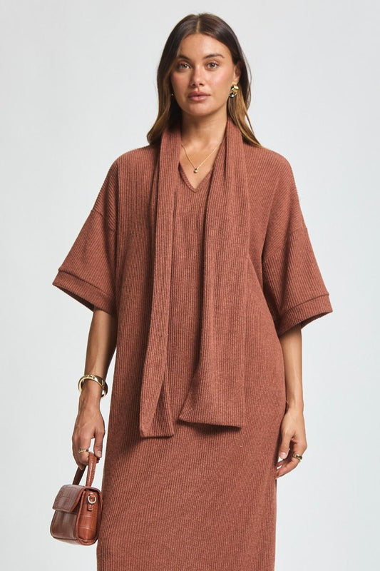ENVY MAXI DRESS PUMPKIN SPICE