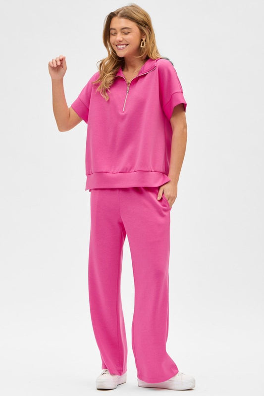 HOT PINK CATALINA TRAVEL PANT