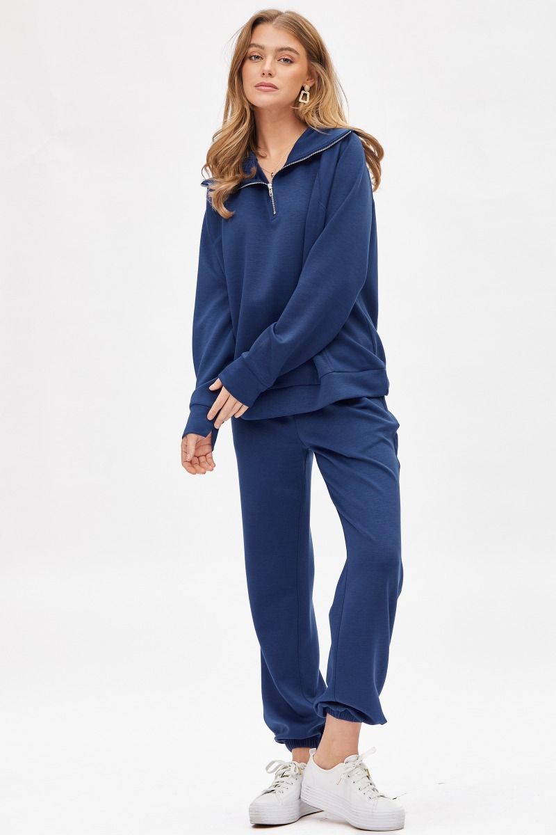 HAMPTONS TRAVEL SWEATPANT NAVY