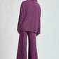 LAVISH TRAVEL SET EGGPLANT