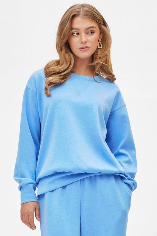 OCEAN BLUE MALIBU TRAVEL SWEATSHIRT