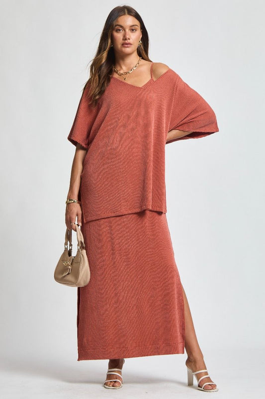 POOLSIDE 2PC SET RUST