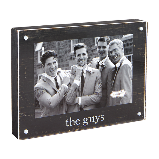 4X6 GUYS ACRYLIC WOOD FRAME