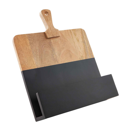 BLACK COOKBOOK HOLDER