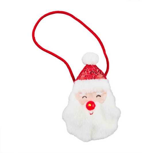 LIGHT UP SANTA PURSE