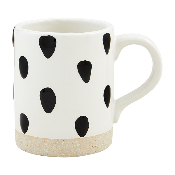 DOTS STONEWARE MUGS