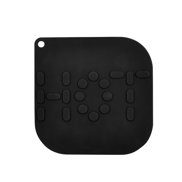 BLACK MAGNETIC SILICONE TRIVET