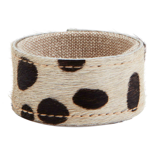 DOTS MOHAIR NAPKIN RING