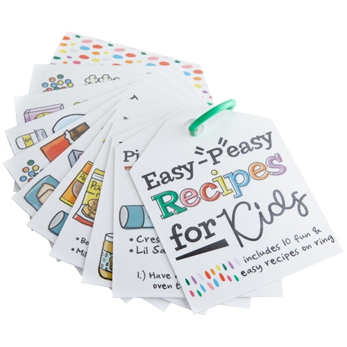 Little Chefs Easy "P" Easy Kids Recipe Cards