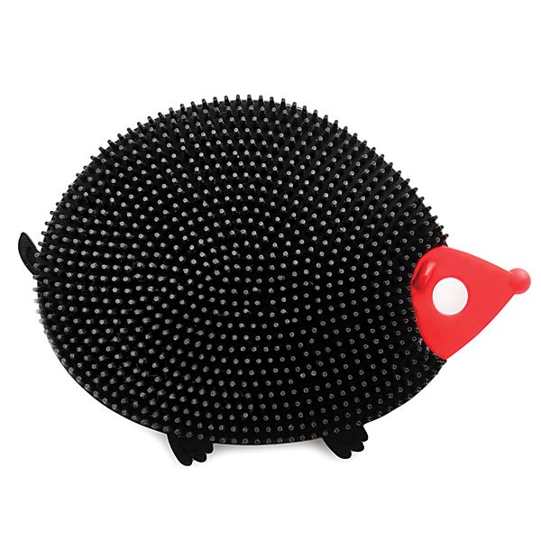 SILICONE DISH BRUSH HEDGEHOG