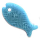 SILICONE DISH BRUSH FISH