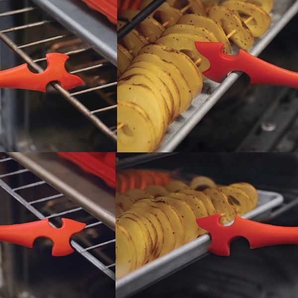 SILICONE OVEN RACK PUSH/PULL
