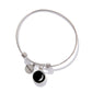Moonglow Bangle Charm Bracelet