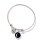 Moonglow Bangle Charm Bracelet