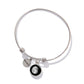 Moonglow Bangle Charm Bracelet