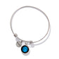 Moonglow Bangle Charm Bracelet