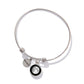 Moonglow Bangle Charm Bracelet