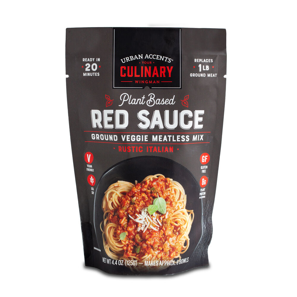 Plant Based Rustic Italian Red Sauce Meatless Mix