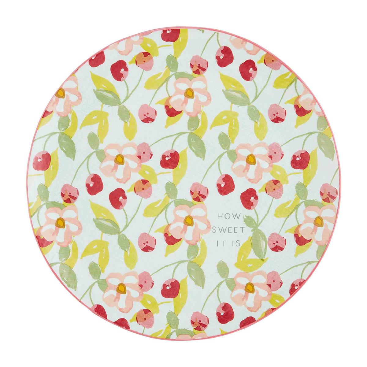 Cherry Round Platter
