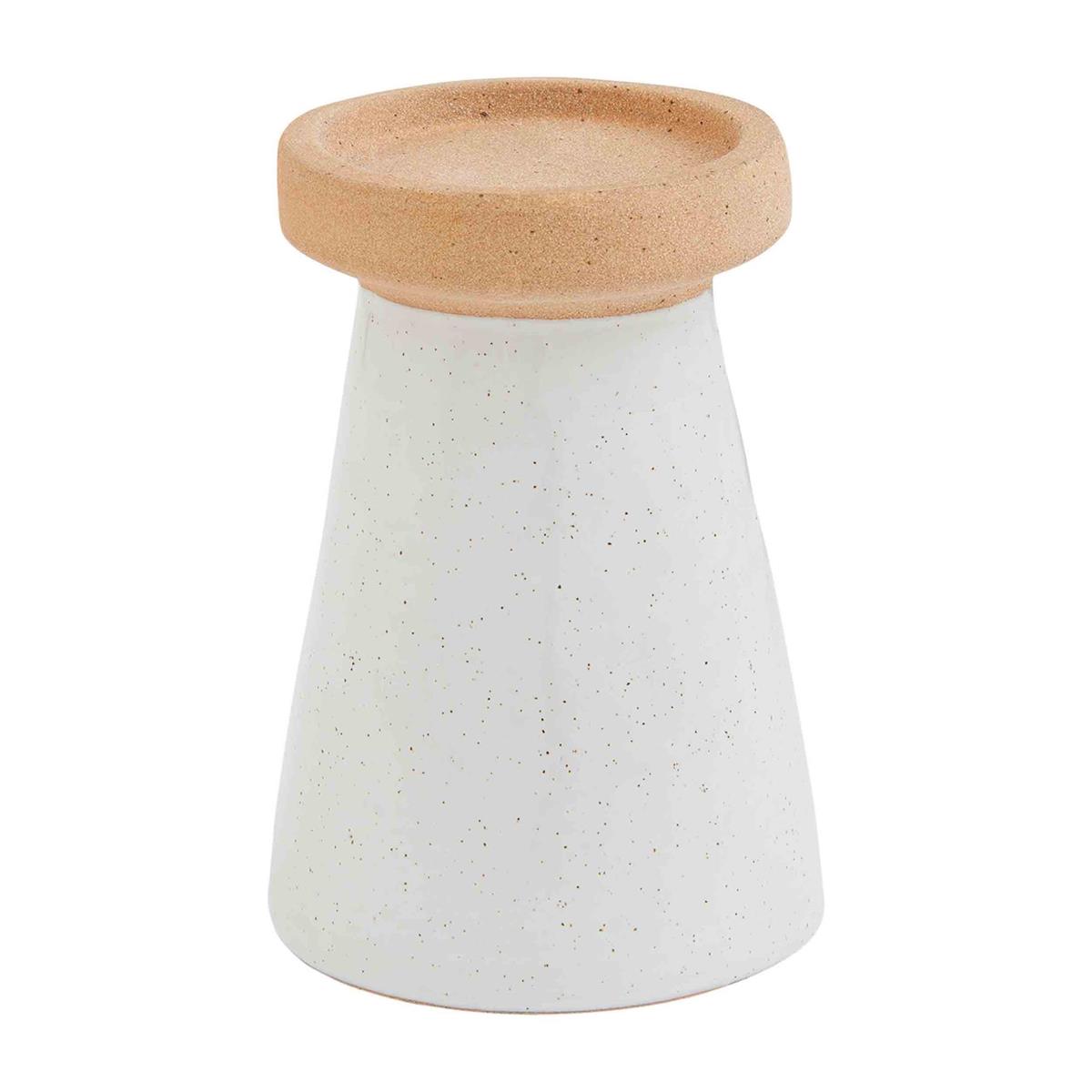 Tall Terracotta Candle Holder