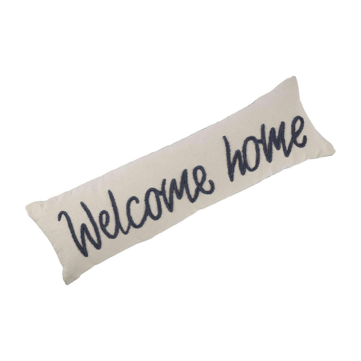 Welcome Home Dhurrie Long Pillow