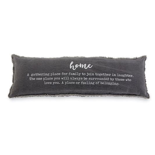 HOME DEFINITION WASHED CANVAS PILLOW