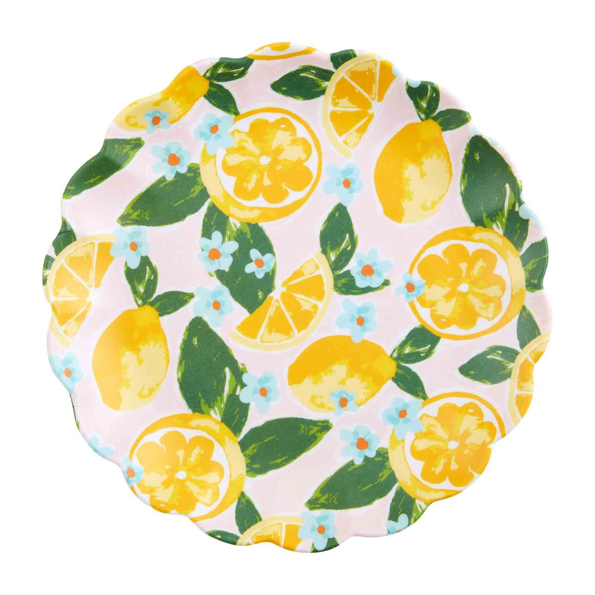 Lemon Melamine Plate