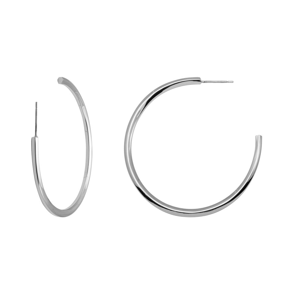 HEXAGON 2" EARRINGS