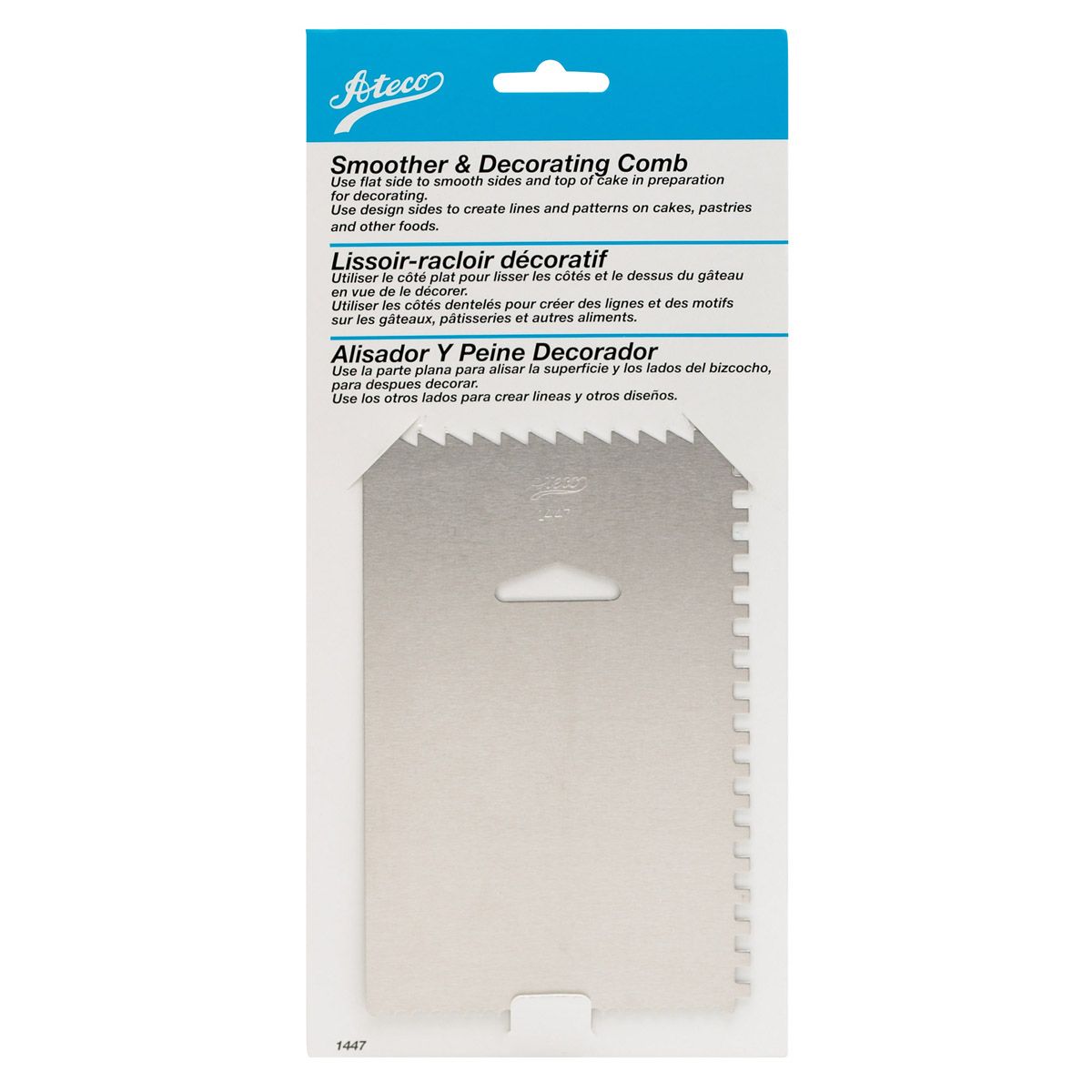 Cake Decorating Comb and Icing Smoother