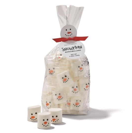 Snowman Marshmallow Candy in Gift Bag